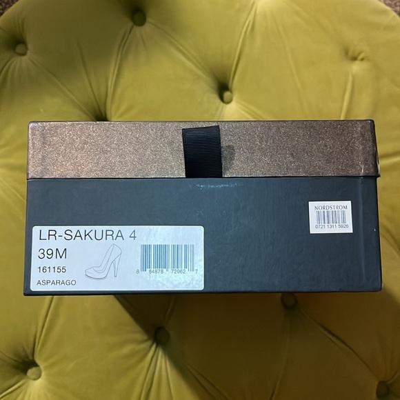 Luxury Rebel Grey Platform Heels - Picture 4 of 4